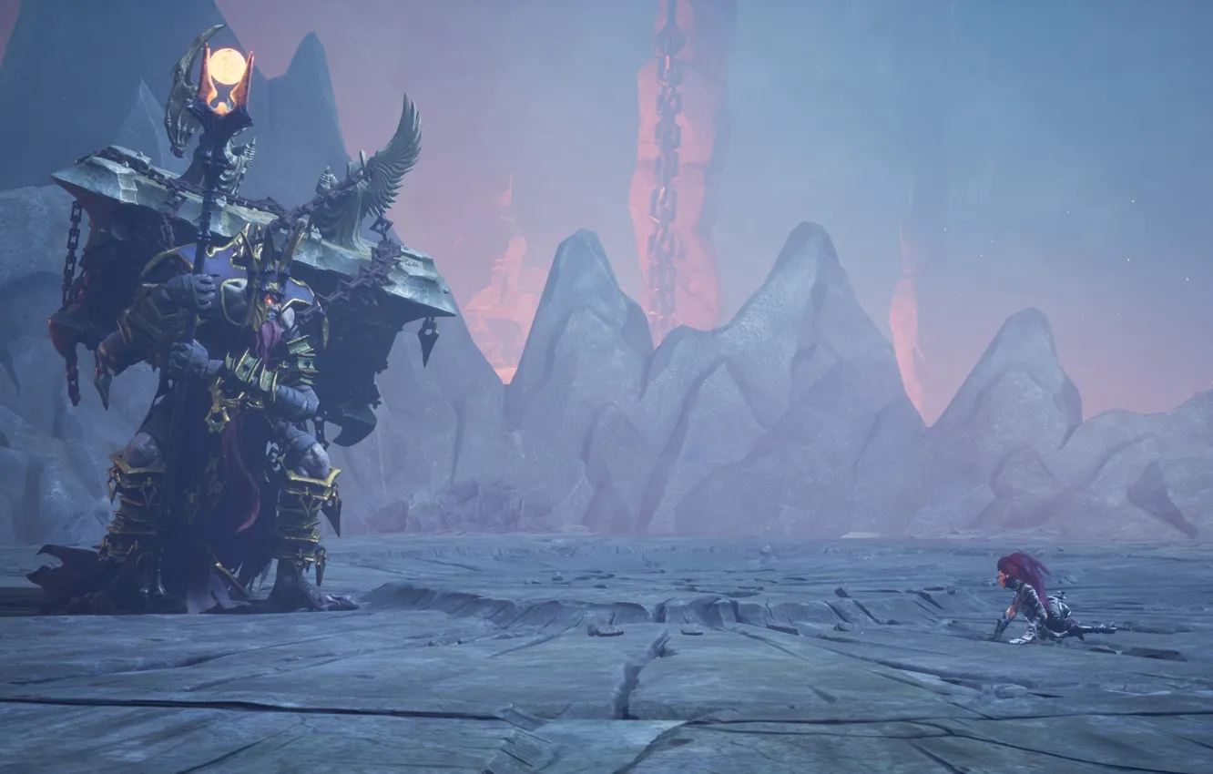 Фото обои игра, game, файтинг, darksiders, Screenshot, Darksiders III, Дарксайдерс 3