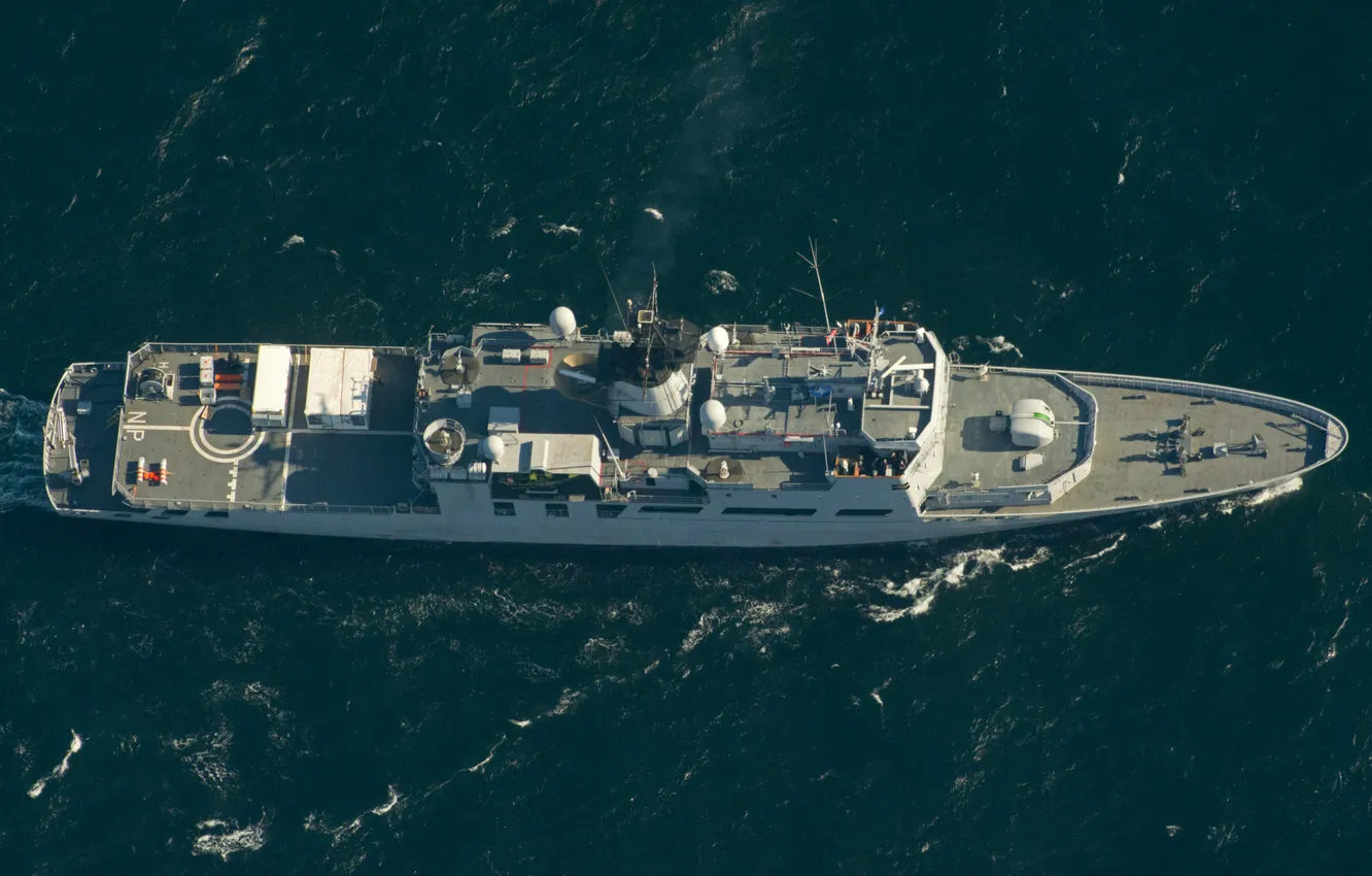 Фото обои Норвегия, патрульный корабль, KNM Nordkapp, A531
