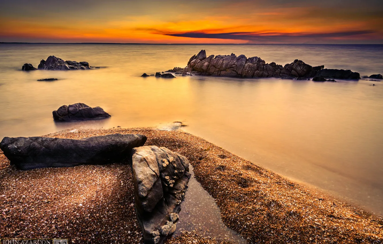 Фото обои пляж, пейзаж, камни, океан, Australia, Darwin, Northern Territory, Wickham
