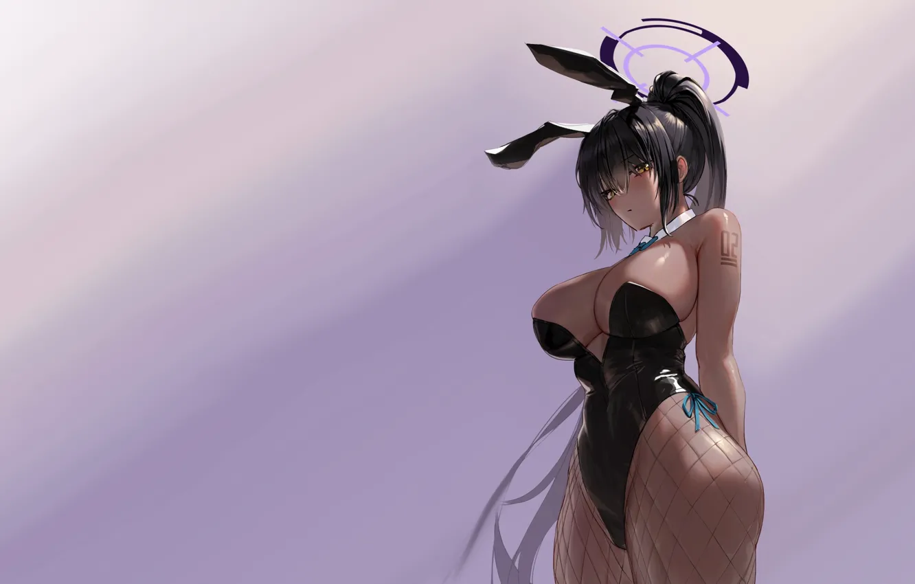 Фото обои hot, sexy, boobs, anime, pretty, big boobs, bunny, cute