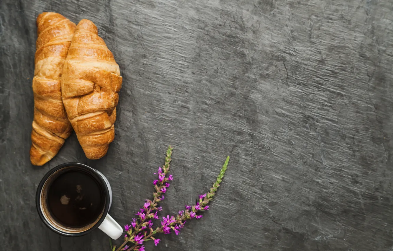 Фото обои цветы, кофе, завтрак, чашка, flowers, cup, coffee, good morning