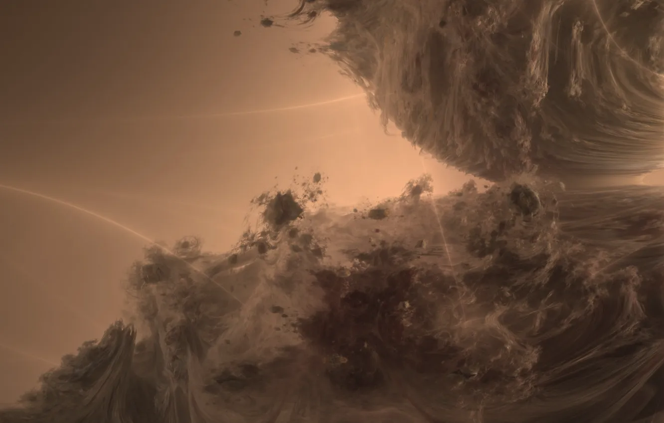 Фото обои абстракция, фрактал