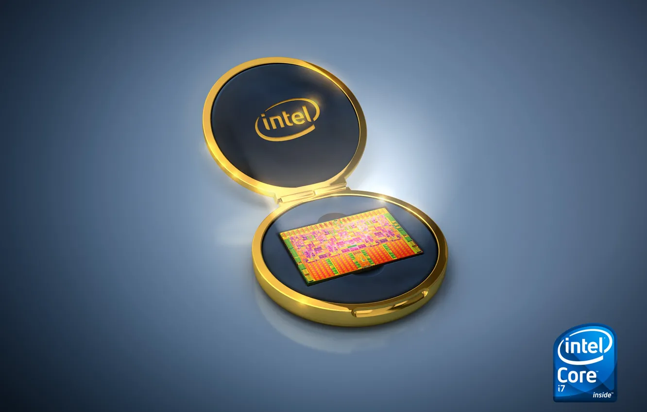 Фото обои Core i7, Intel, Jewellery Box