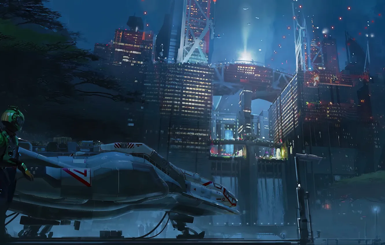 Фото обои game, art, Starfield, Future