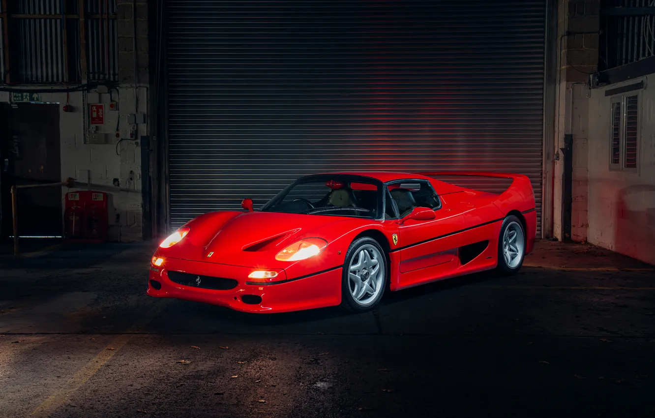 Фото обои Ferrari, 1997, F50