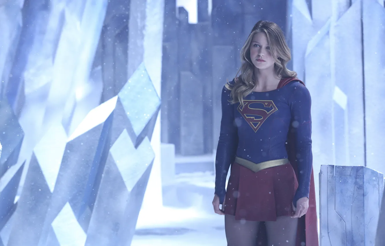 Фото обои Сериал, DC Comics, Supergirl, Kara Zor-El, Serial, Melissa Benoist, Мелисса Бенойст, Супергёрл