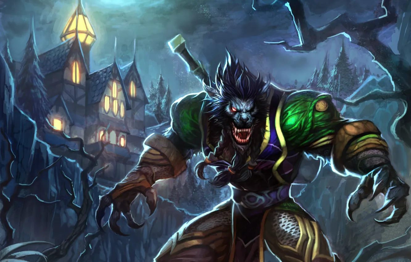 Фото обои World of Warcraft, wow, варген