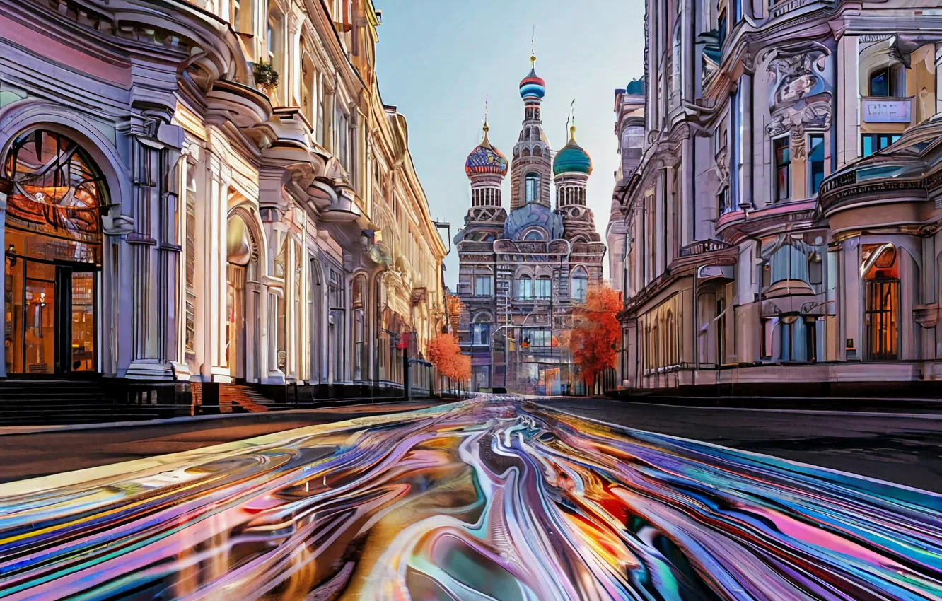 Фото обои москва, Город, Москва, Центр