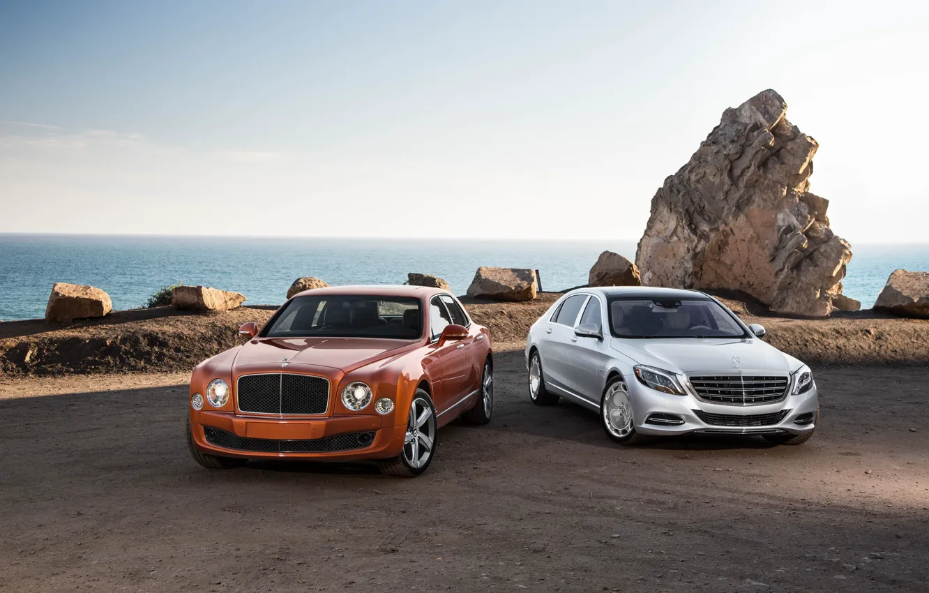 Фото обои Bentley, Maybach, Luxury, W222, Mulsanne