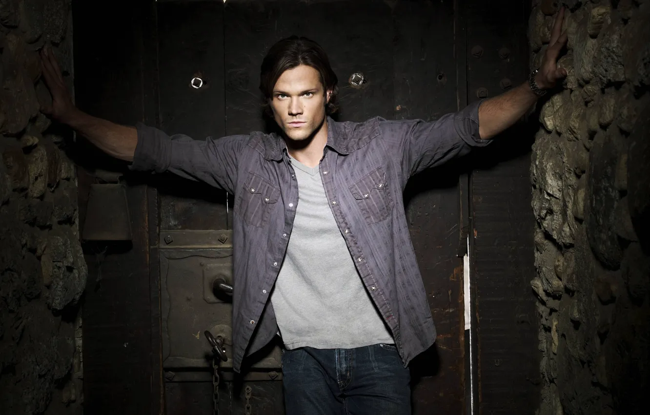 Фото обои актер, Supernatural, Сверхъестественное, брюнет, сэм, Джаред Падалеки, Sam Winchester, Jared Padalecki