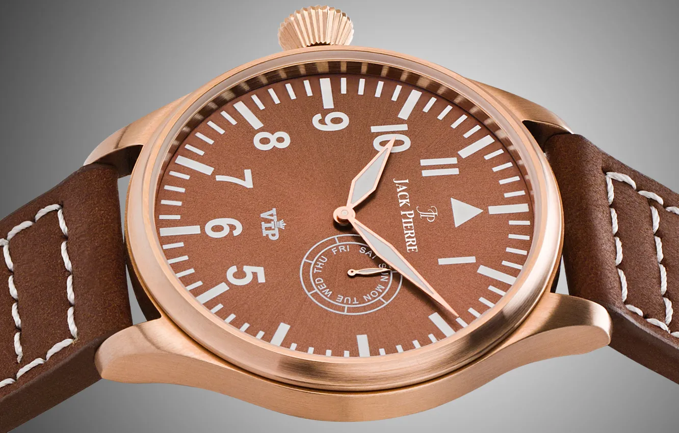 Фото обои watch, Brown, Jack Pierre, bronze, copper