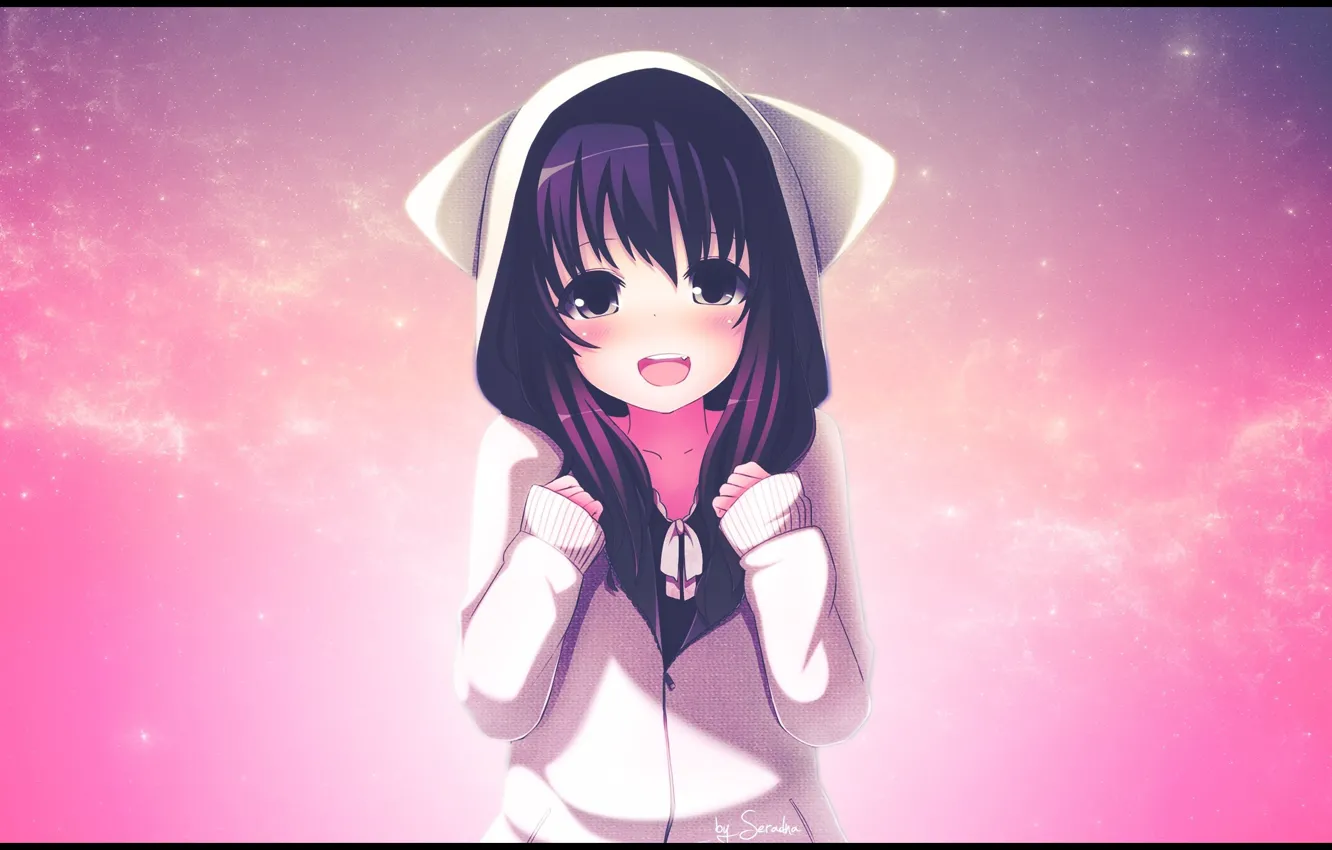 Фото обои kawaii, anime, LoL