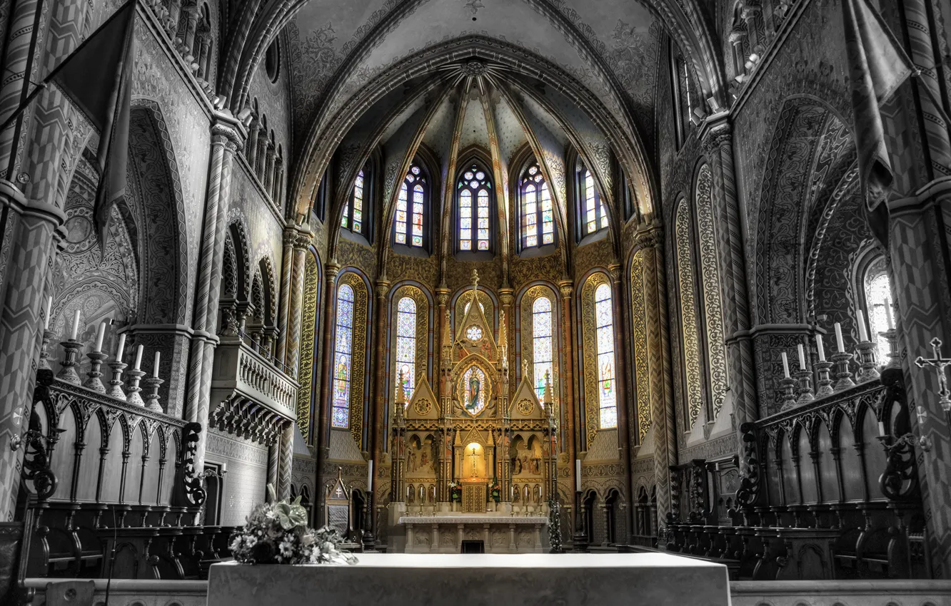 Фото обои Budapest, Matthias Church, Ofen