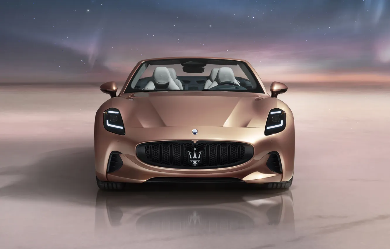 Фото обои Maserati, GranCabrio, 2024, Maserati GranCabrio Folgore