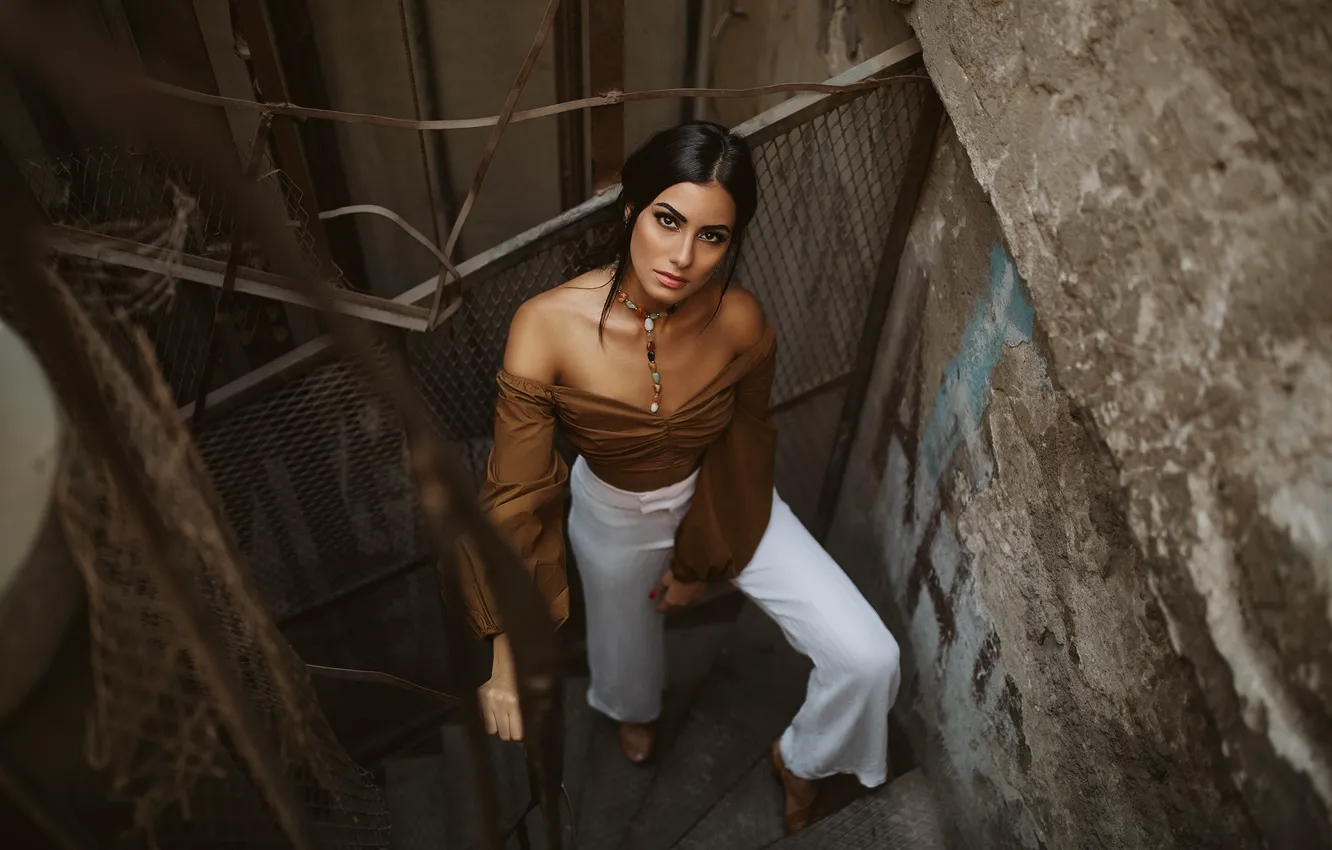 Фото обои girl, hot, sexy, smile, beautiful, model, pretty, beauty