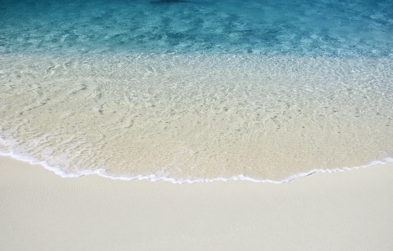 Фото обои песок, море, пляж, вода, океан