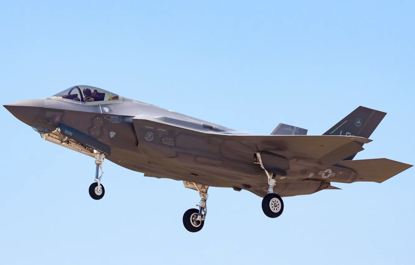 Фото обои оружие, самолёт, US Air Force, F35A
