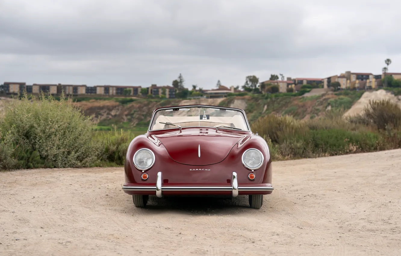 Фото обои Porsche, 1953, 356, Porsche 356 1300 Cabriolet