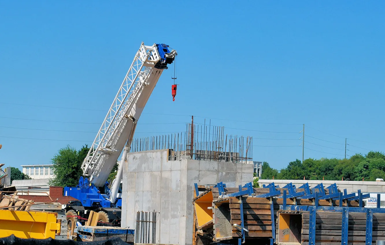 Фото обои Construction Area, Raleigh NC, Glenwood South