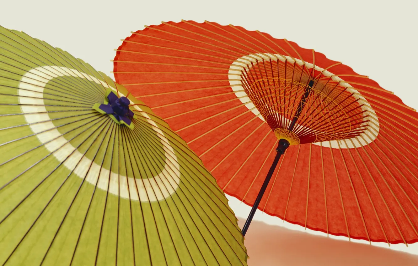 Фото обои Япония, бумажный зонт, вагаса, традиционный зонт, народные традиции, декоративно-прикладное искусство