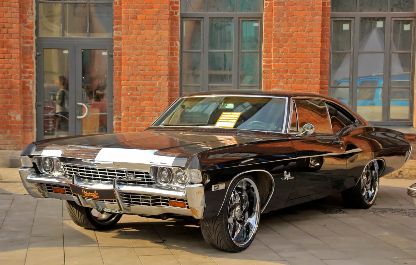 Фото обои 1968, impala, shevrolet