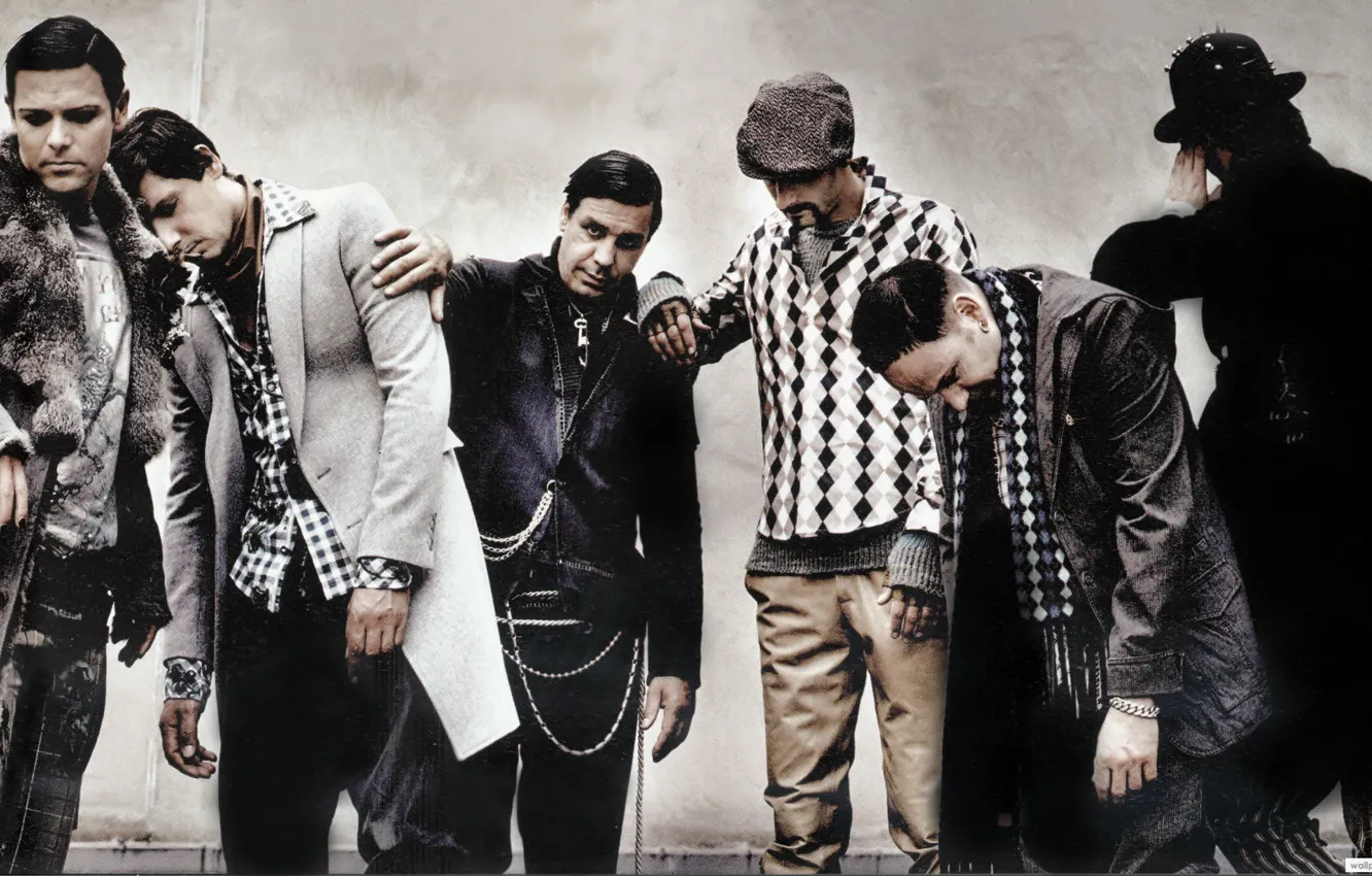 Фото обои группа, Rammstein, христоф, христиан, пауль, оливер, тилль, рихард