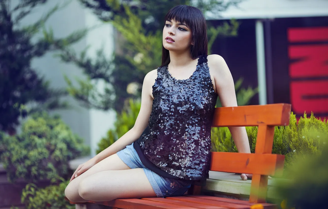 Фото обои Девушка, Лето, Модель, Girl, Волосы, Beautiful, Model, Красивая