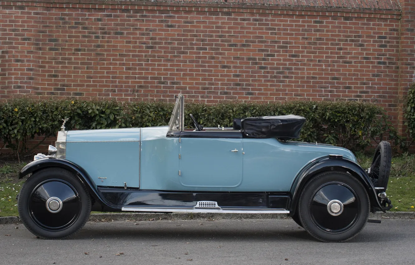 Фото обои Rolls-Royce, ретро автомобили, Drophead Coupe, 1923, единственный экземпляр, by James Young, James Young, 20 HP …