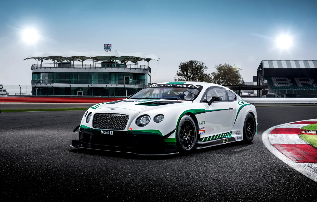 Фото обои Bentley, Continental, GT3, бентли, континенталь