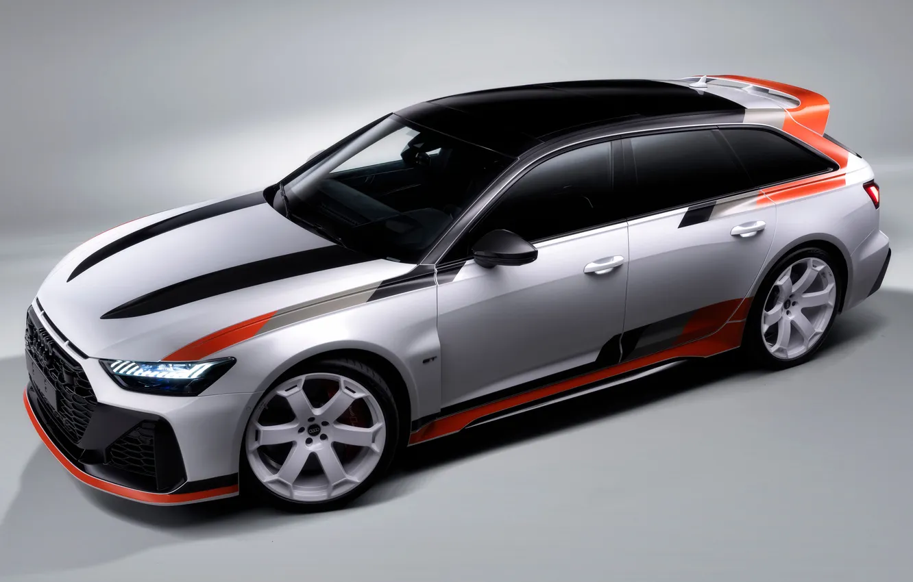 Фото обои Audi, Cars, Front, Race Car, Audi RS6, Вид Сверху, 2025, Audi RS6 Avant