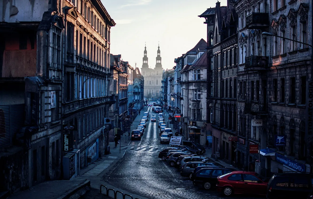 Фото обои город, Poland, Poznan