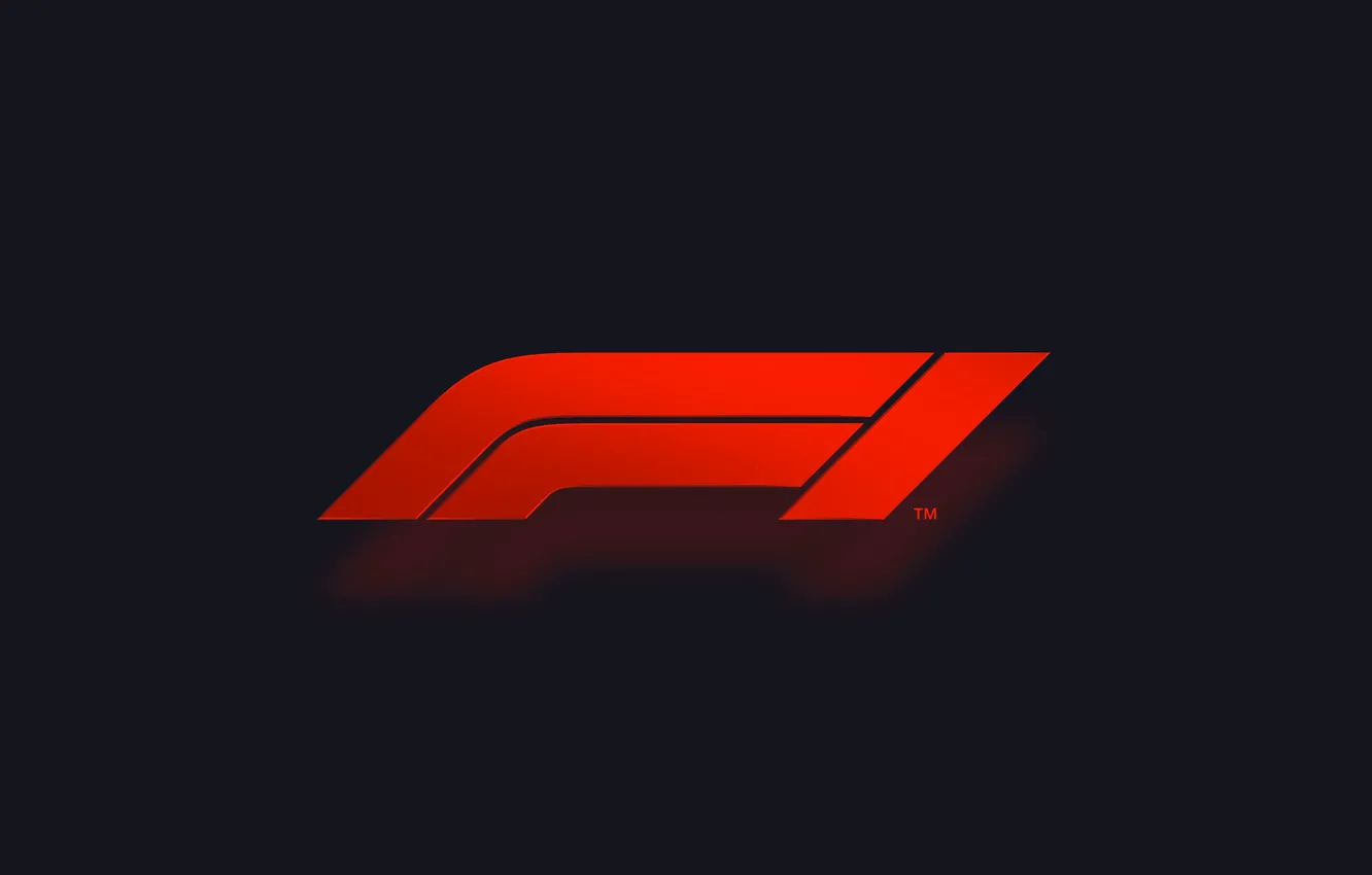 Фото обои red, logo, formula 1
