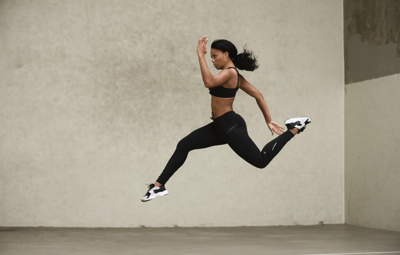 Фото обои jump, pose, athlete