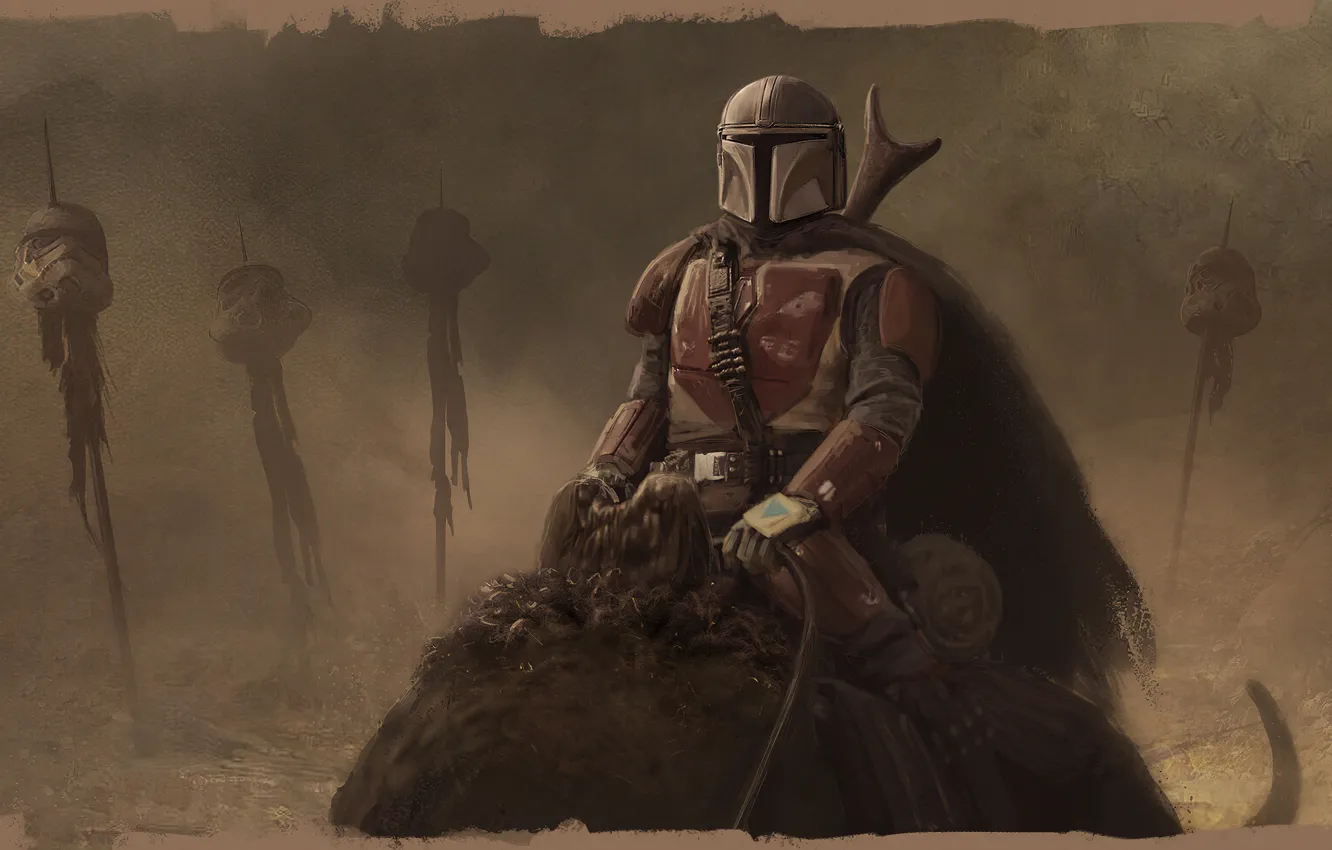 Фото обои Star Wars, Стиль, Оружие, Арт, Фильм, Звездные Войны, Персонаж, Character