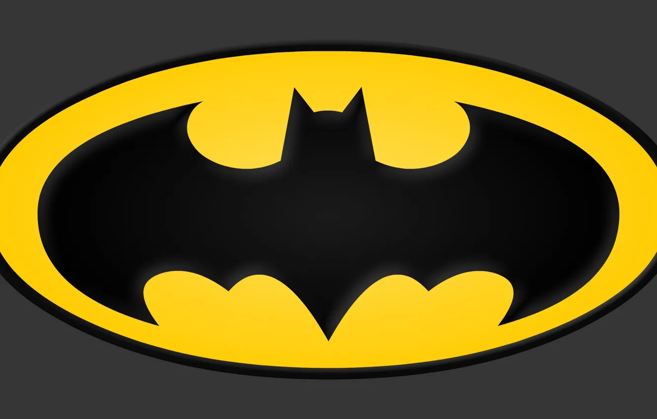 Фото обои Batman, classic, symbol