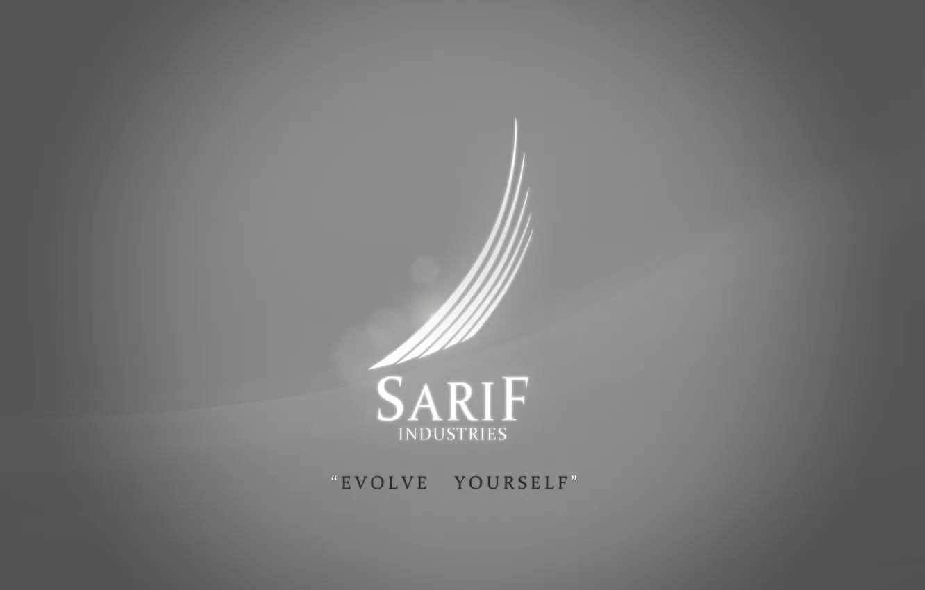 Фото обои Deus Ex, Human Revolution, Sarif Industries, Сариф Индастриз, Evolve Yourself