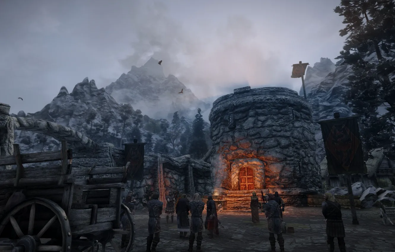 Фото обои the elder scrolls 5, Skyrim Special Edition, Skyrim True AE