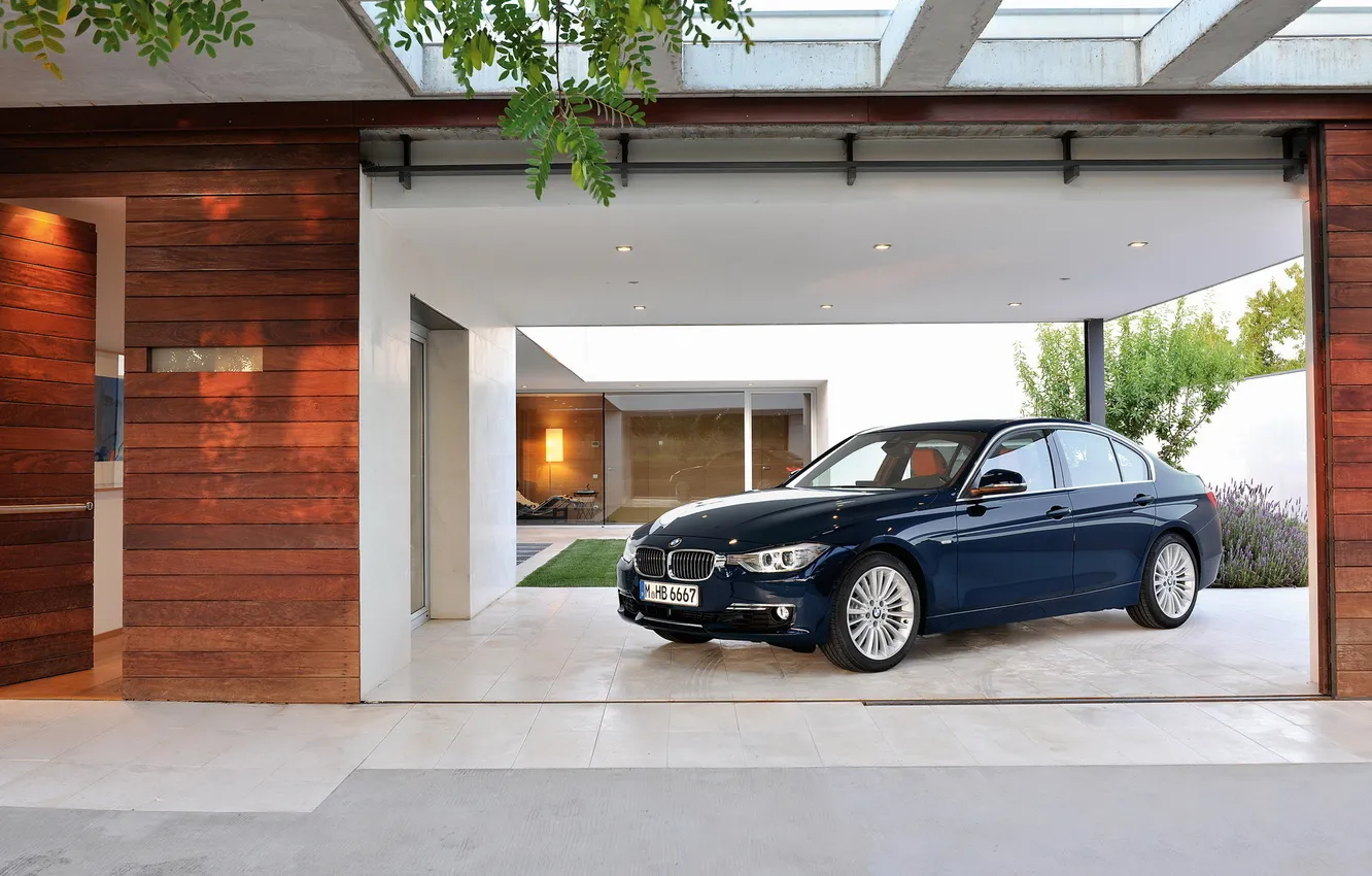 Фото обои дом, бмв, интерьер, гараж, BMW, 3Series, F30, трешка
