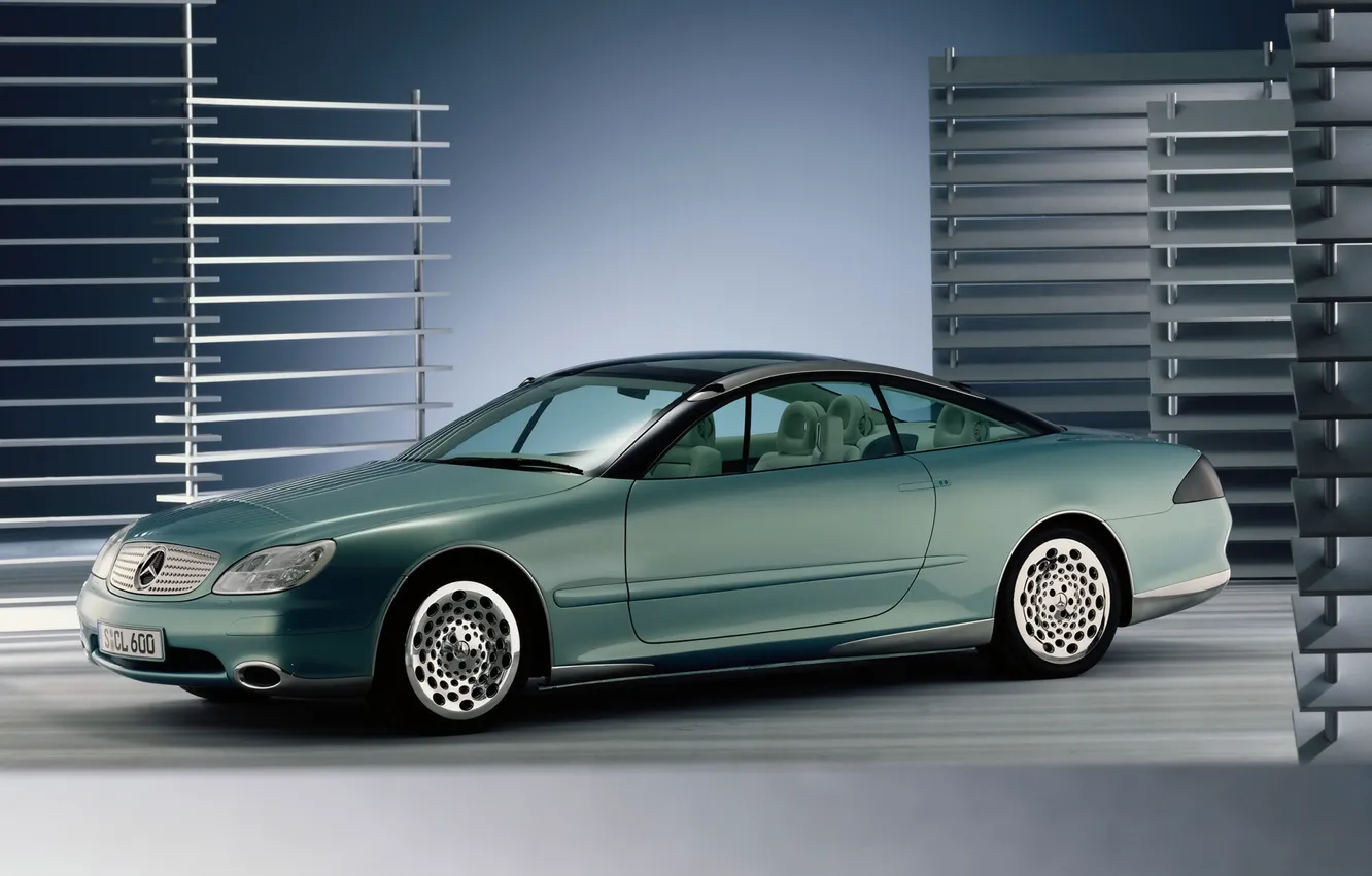 Фото обои Concept, Mercedes-Benz, Green, Chameleon, F200