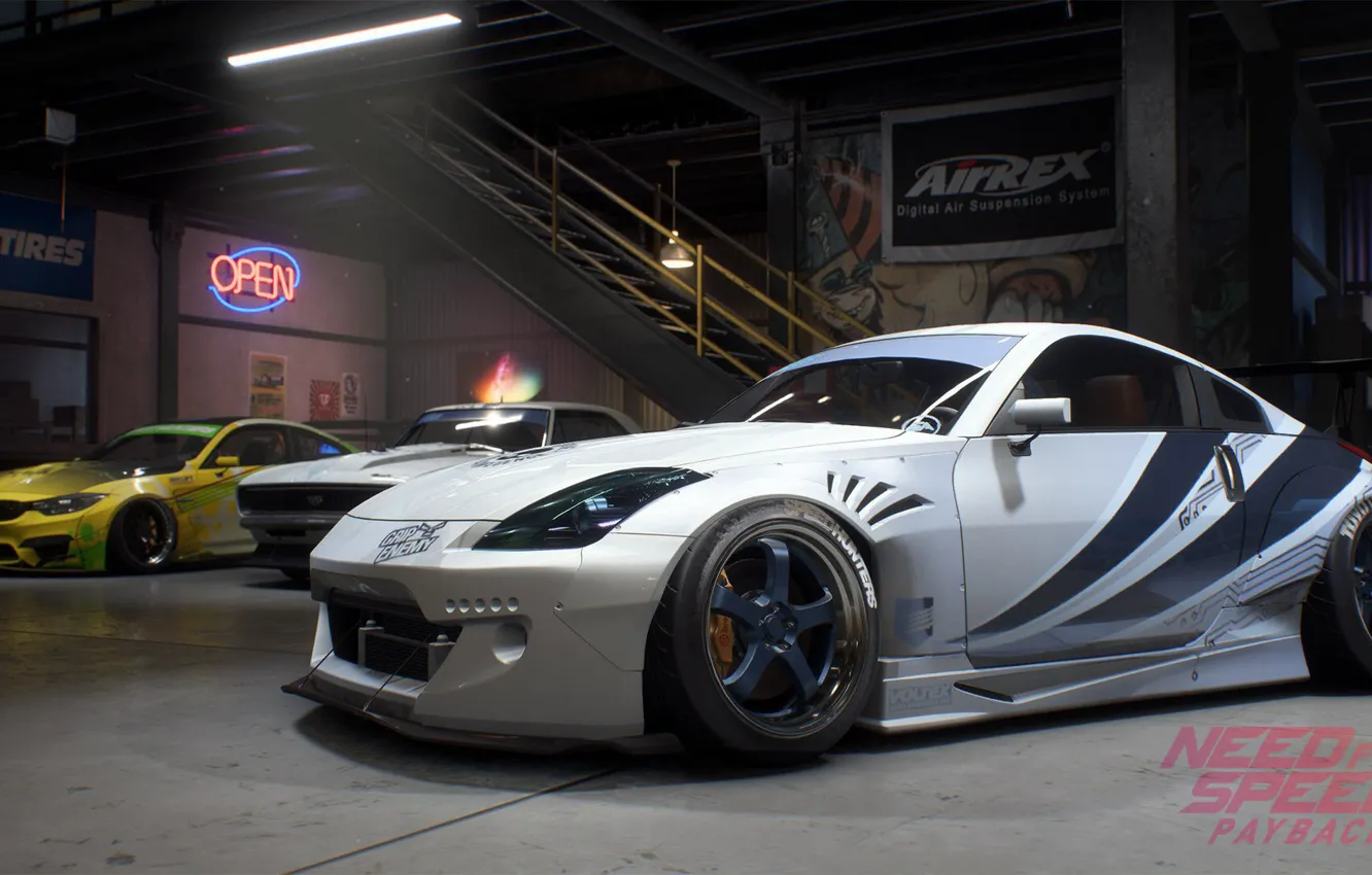 Фото обои Nissan 350Z, NFS, Electronic Arts, Need For Speed, 2017, Need For Speed: Payback