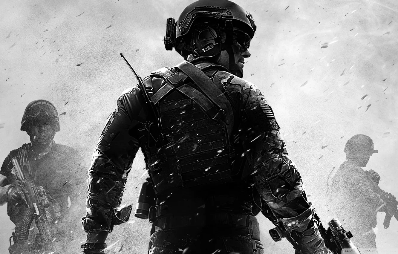 Фото обои Call of Duty, swat, war