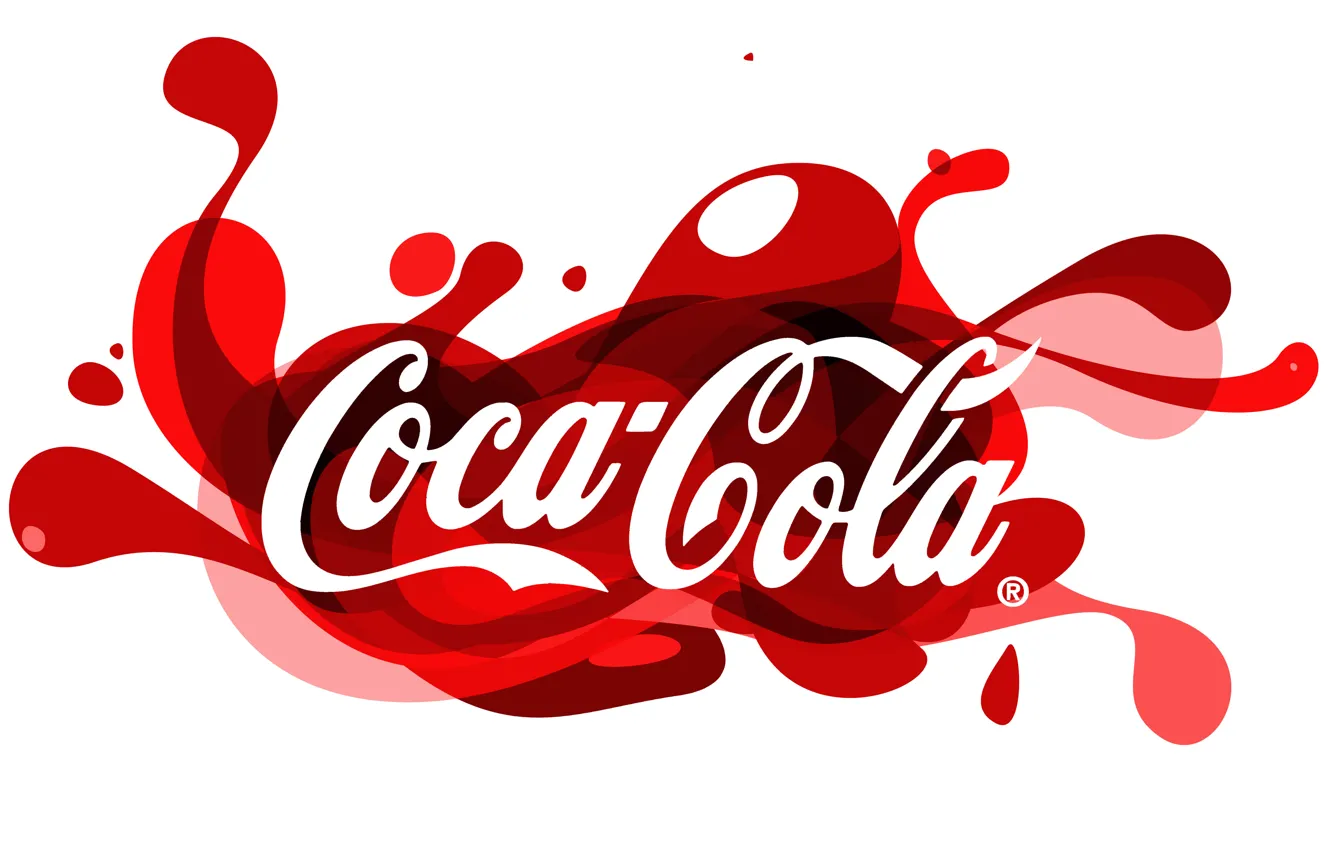 Фото обои красный, логотип, logo, coca-cola, funky, Кока-Кола