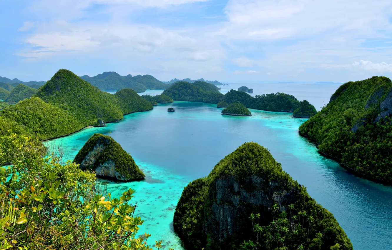 Фото обои Индонезия, West Papua, Raja Ampat, Раджа Ампат
