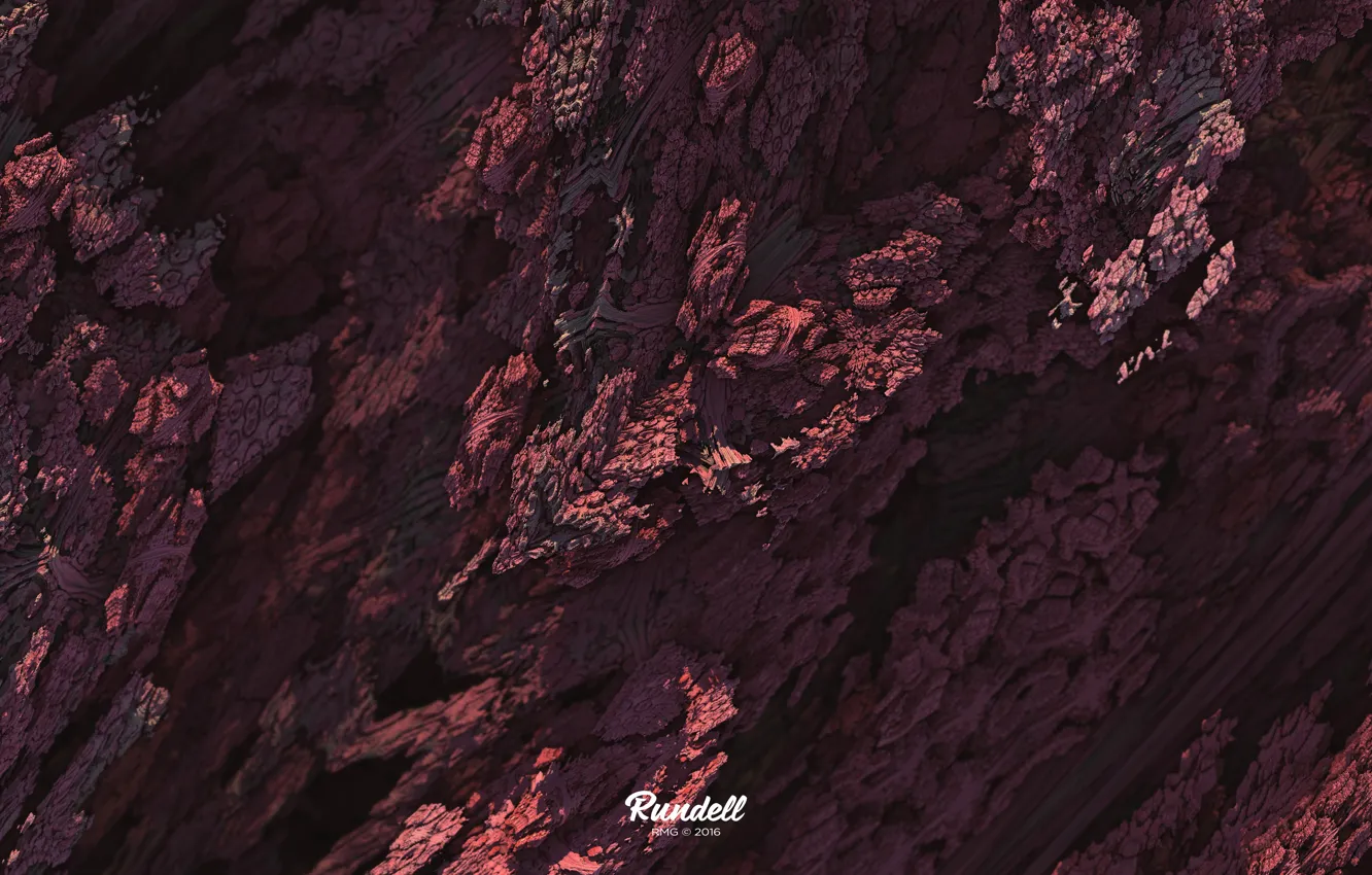 Фото обои Фракталы, Records, Fractals, Beatz, Rundell, USH