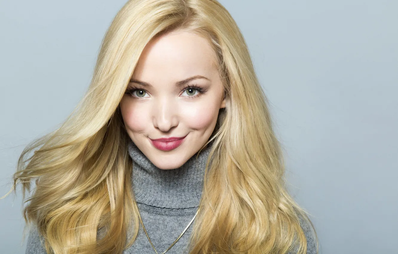 Фото обои взгляд, улыбка, макияж, актриса, певица, hair, Дав Камерон, Dove Cameron