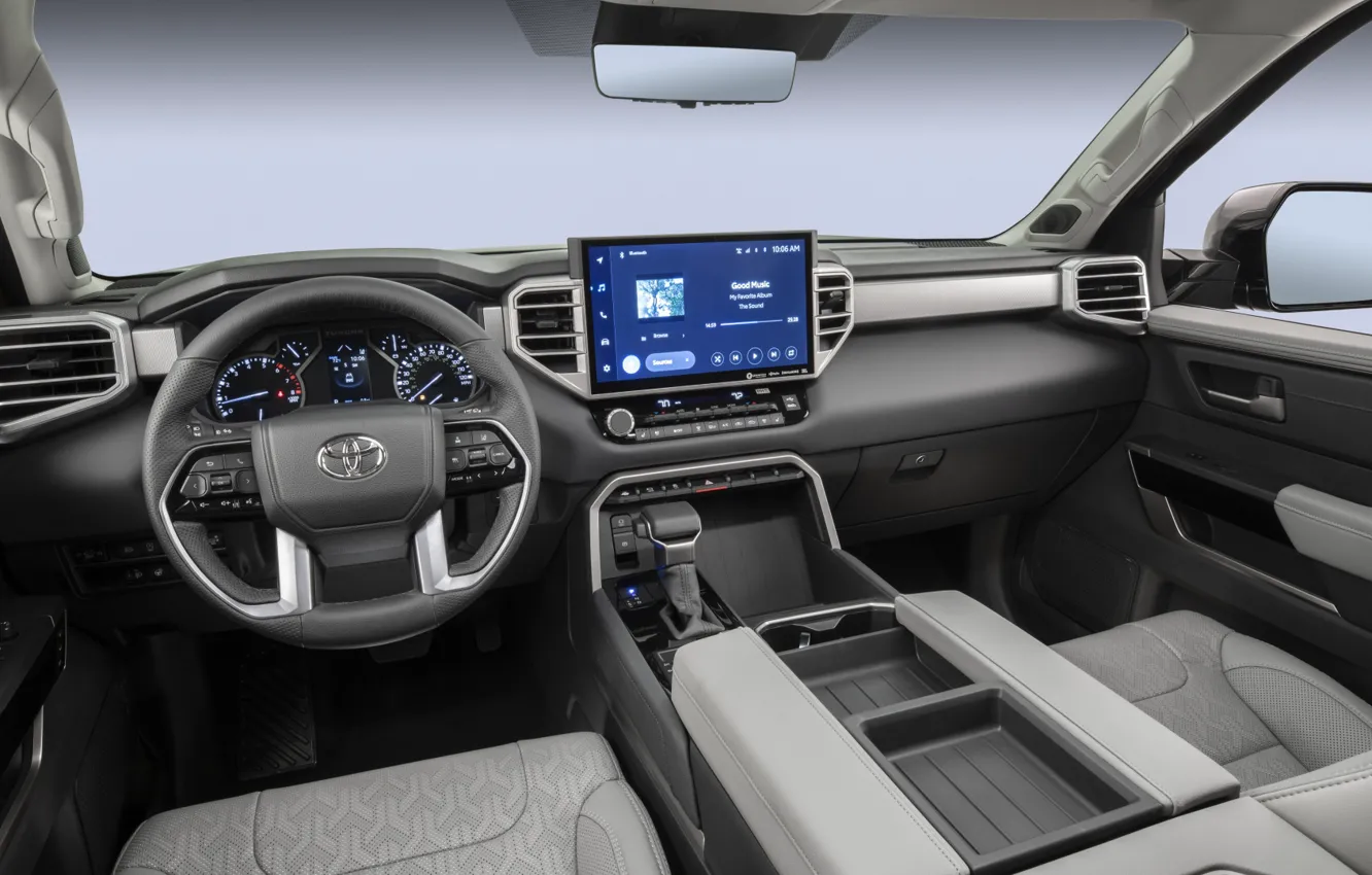 Фото обои дизайн, интерьер, Toyota, design, пикап, pickup, interior, Tundra