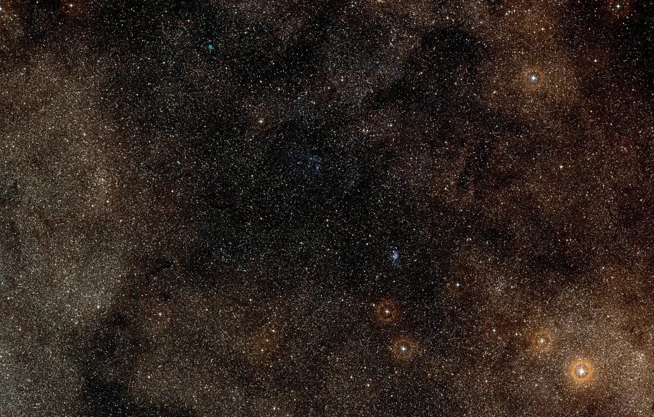 Фото обои Space, Nebula, Constellation of Scorpius, Bipolar planetary nebula, NGC 6337, Cheerio Nebula, Hen 3-1379, IRAS …