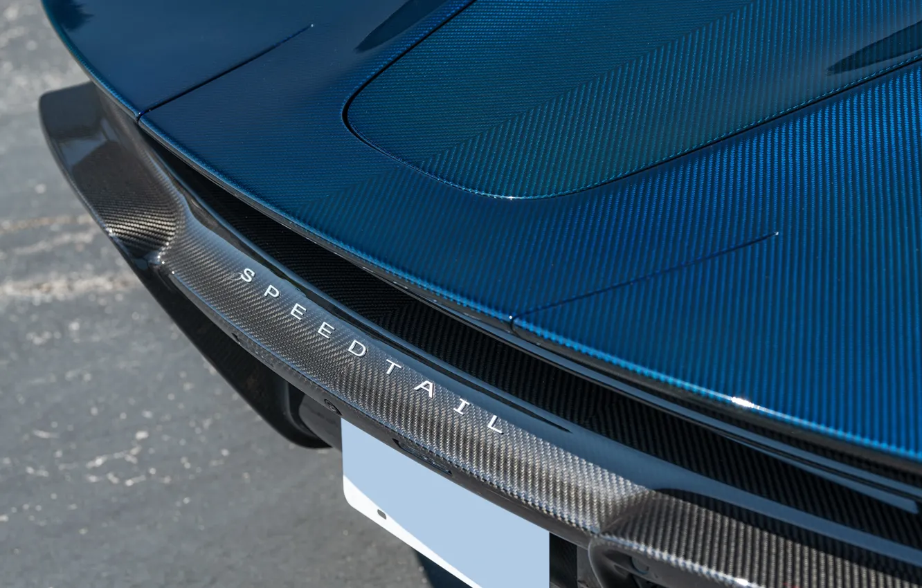 Фото обои McLaren, logo, badge, Speedtail, McLaren Speedtail