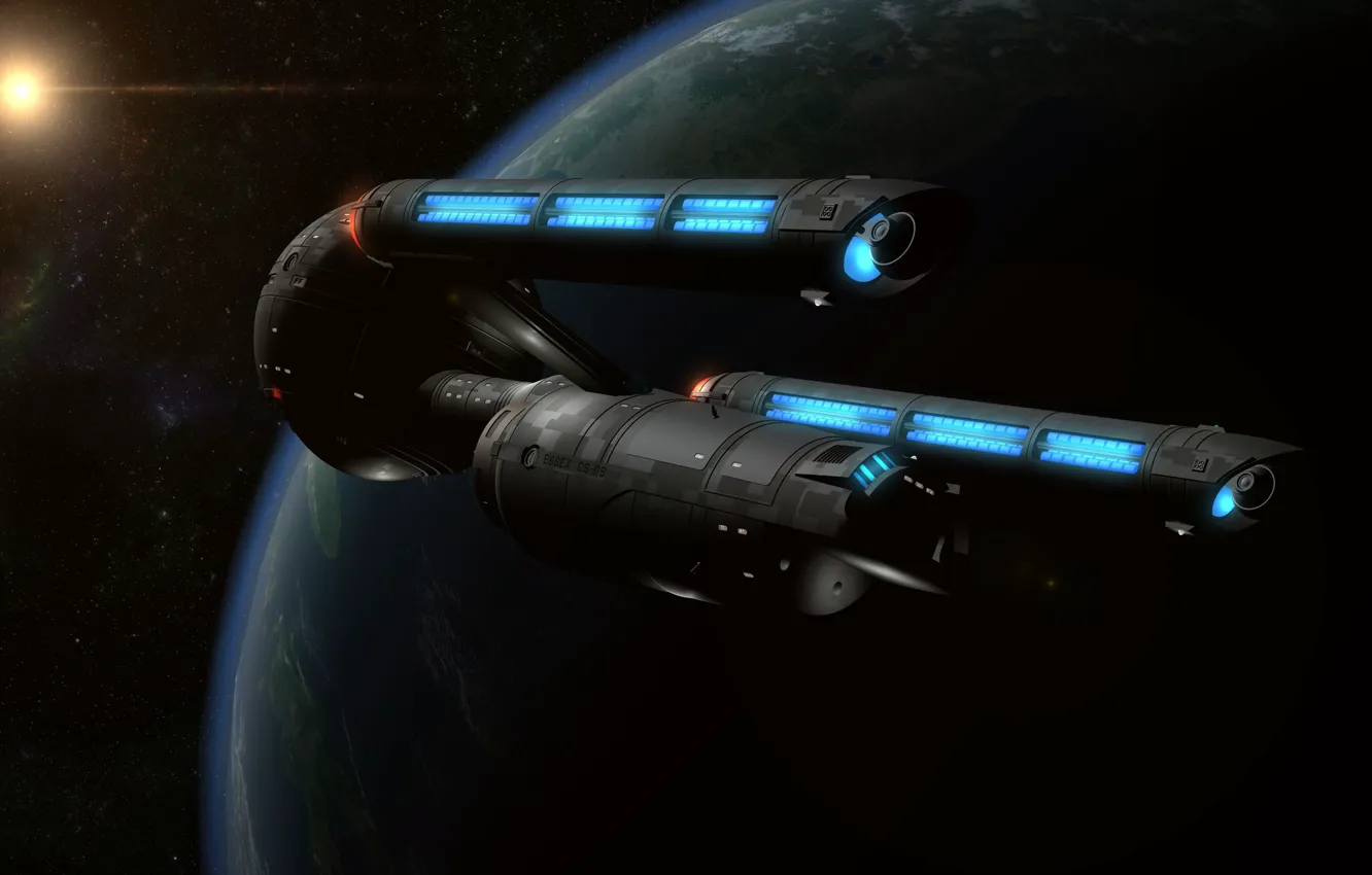 Фото обои космос, звезды, планета, shumar's command