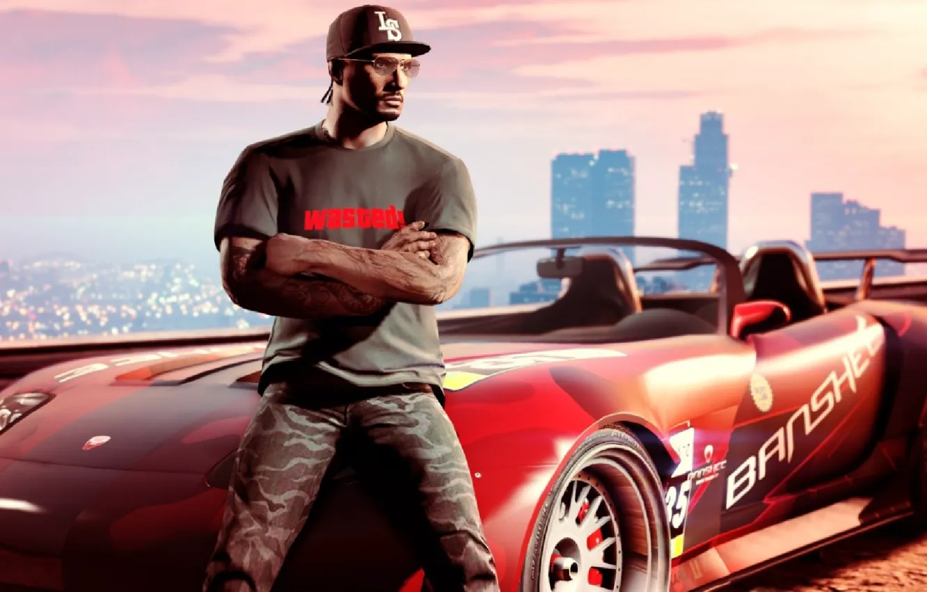 Фото обои gta, gta Online, games art